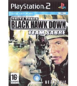 PS2 - Delta Force - Black Hawk Down - Team Sabre