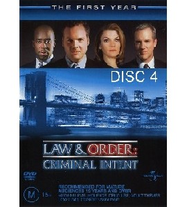 Law & Order - Criminal Intent - Season 1 - Disc 4