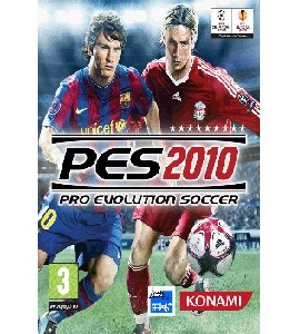 PC DVD - Pro Evolution Soccer 2010 - PES 2010