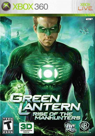 Xbox - Green Lantern - Rise Of The Manhunters