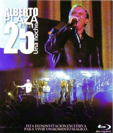 Blu-ray - Alberto Plaza - 25 Anos - Una Noche