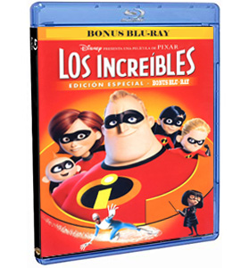 Blu-ray - The Incredibles (Bonus Bluray)