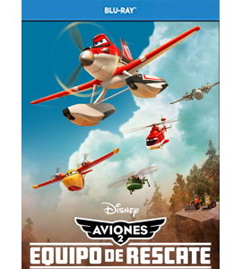 Blu - ray  -  Planes: Fire & Rescue (Planes 2)