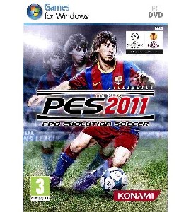 PC DVD - Pro Evolution Soccer 2011 - PES 2011 PC DVD - Pro Evolution Soccer 2011 - PES 2011