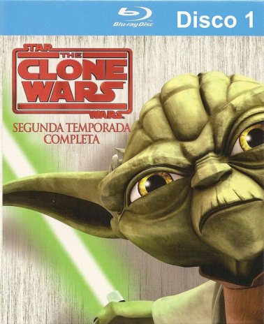 Blu-ray - Star Wars - The Clone Wars - Temporada 2 - Disc 1