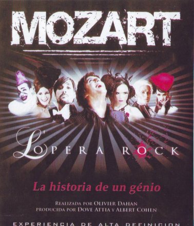 Blu-ray - Mozart - l'Opera Rock Blu-ray - Mozart - l'Opera Rock